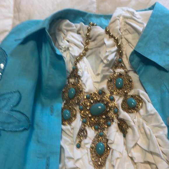 Turquoise necklace - Picture 2 of 2